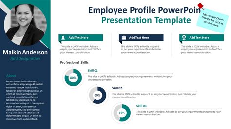 Employee Profile PowerPoint Presentation Template | PPT Slides