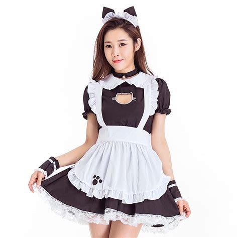 Neko Maid Cafe Cosplay Outfit Cat Roleplay Cute | DDLG Playground