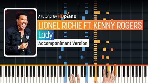 Lady by Kenny Rogers and Lionel Richie Piano Tutorial | HDpiano