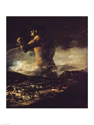 The Colossus, c.1808 Fine Art Print by Francisco De Goya at FulcrumGallery.com