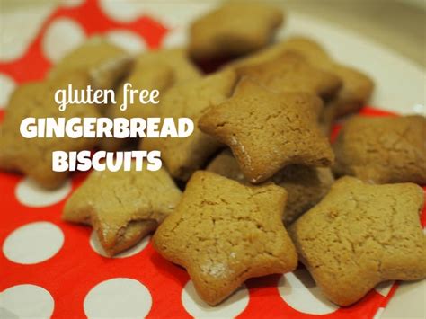 gluten free gingerbread biscuits