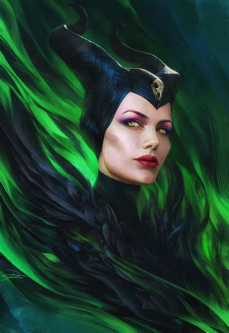 Maleficent, yin yuming on ArtStation at https://www.artstation.com/artwork/YaoW9d | Maleficent ...