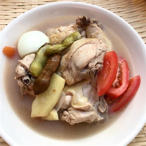 Sinampalukang Manok | Sinigang recipe, Recipes, Filipino soup recipes