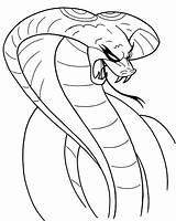 King Cobra Coloring Pages Sketch Page sketch template