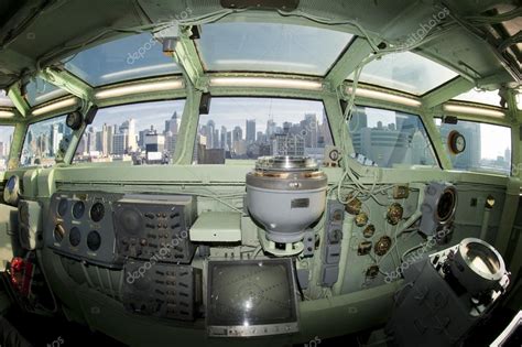 USS Intrepid aircraft carrier interior view — Stock Photo © izanbar #23874617