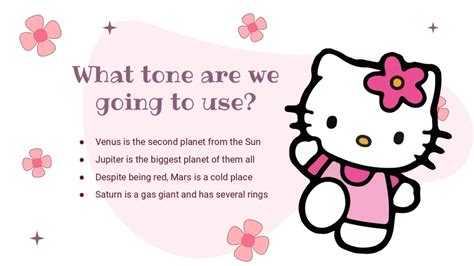 Hello Kitty Plantilla PowerPoint | Presentación de sanrio