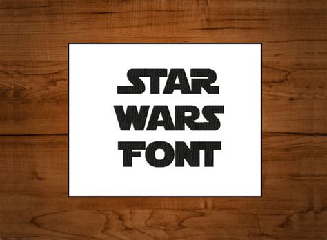 Star wars extensis font - wqprealty