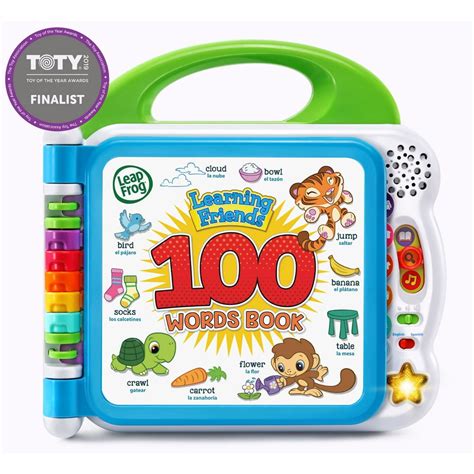 Leapfrog Learning Friends 100 Words Bilingual Electronic Book - Walmart ...