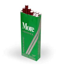 Cheap More International 120 Menthol cigarettes online at Pro-Smokes.com from $28 per carton.