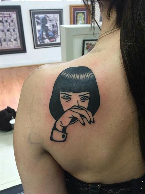 tattoo, pulp fiction | Body art tattoos, Square tattoo, Traditional ...