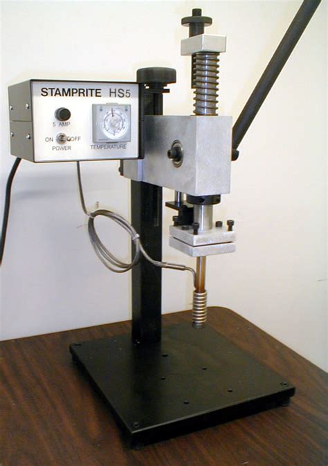 Hand-Operated Heat Staking Machine Model HS-5H - Stamprite Machine