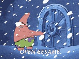 Open Sesame Patrick GIF - Find & Share on GIPHY