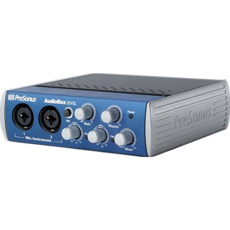 PreSonus AudioBox 22VSL - USB 2.0 Recording AUDIOBOX 22 VSL B&H