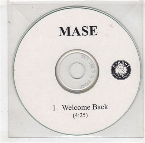 Mase – Welcome Back (2004, CDr) - Discogs