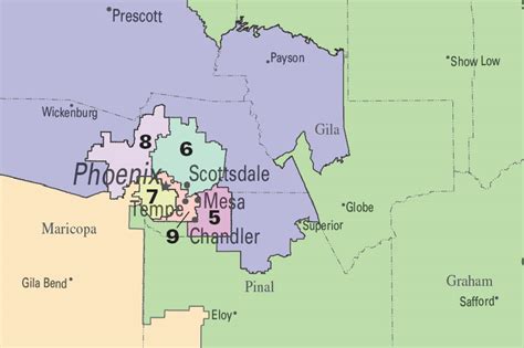 Arizona Congressional Districts Map