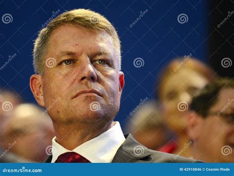 Romanian Politician Klaus Iohannis Editorial Photo - Image of power ...