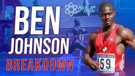 Ben Johnson 100 Meter Speed Breakdown | Performance Lab of California ...