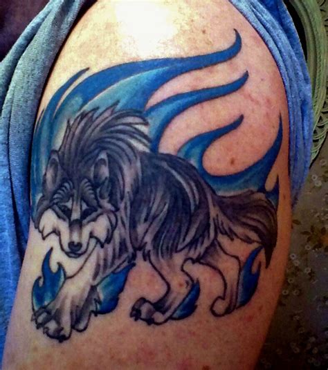 fire wolf tattoo by firewolf890 on DeviantArt