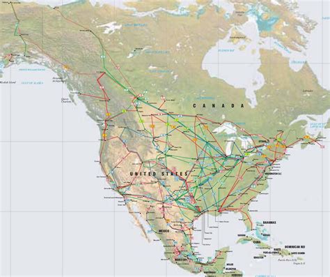 Pipelines Map Geo, Gas Pipeline, North America Map, America Do Norte, Responsible Travel, Gas ...