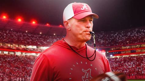 Kalen DeBoer comments on Alabama's leading football player for the 2024 ...