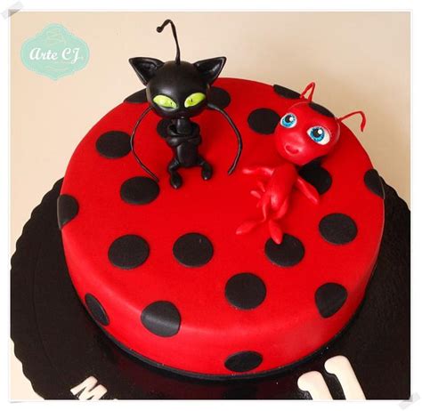 Birthday Cake - Miraculous Ladybug - Decorated Cake by - CakesDecor