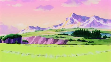 Dragon Ball Z Mountains - Dragonball HD Wallpaper