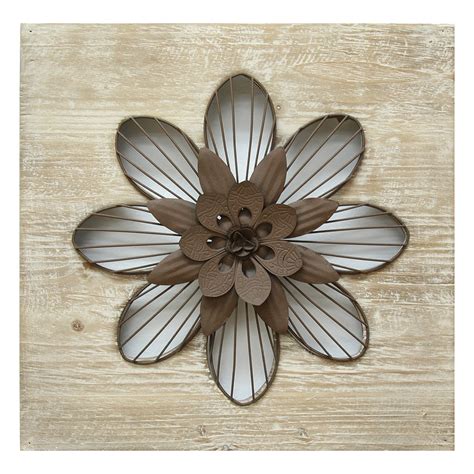 Stratton Home Décor Rustic Flower Wall Décor – Stratton Home Decor