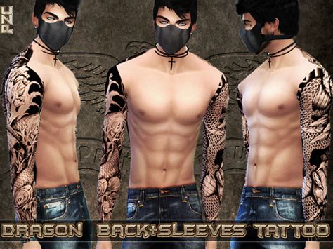 Sims 4 Male Tattoo Cc