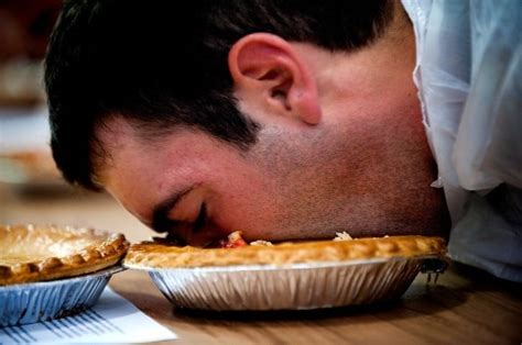 Photos: Cherry pie eating contest : Gallery