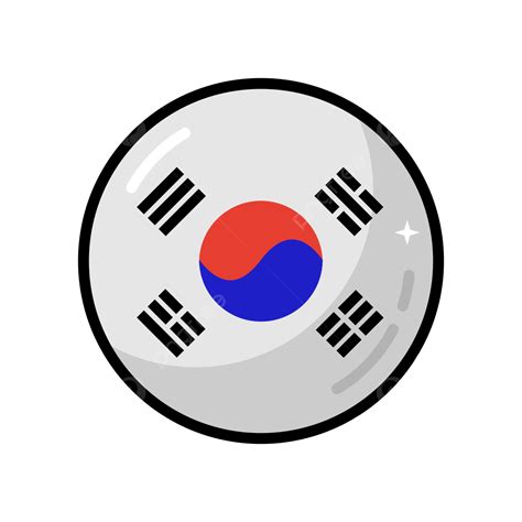 South Korea Flag Icon, South Korea, South Korea Flag, South Korea Icon PNG and Vector with ...
