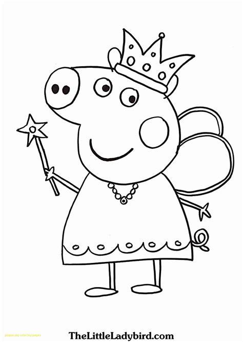 Peppa Pig Tooth Fairy Coloring Page - Coloring and Drawing