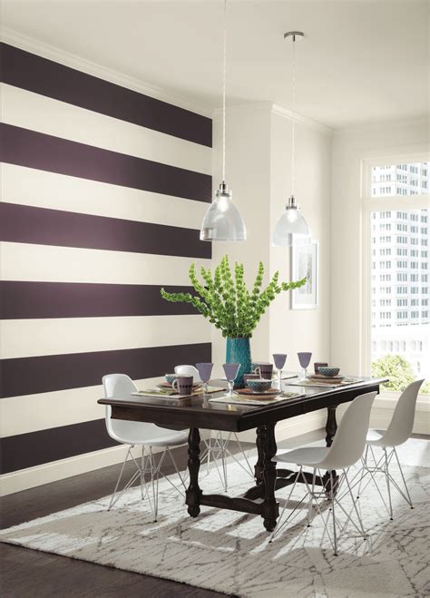 20 Interior Paint Colors Decorating Experts Love | Striped walls, Best ...