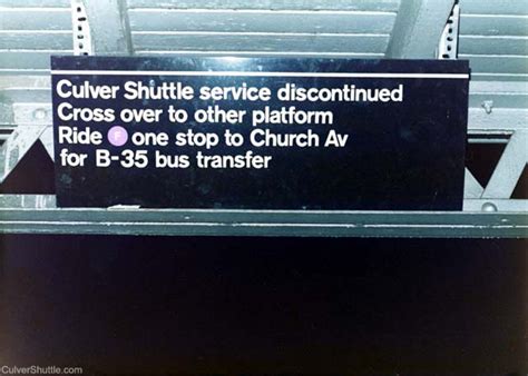 Culver Shuttle service discontinued