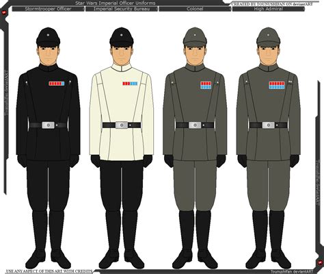 Star Wars - Imperial Officer Uniforms by Grand-Lobster-King on DeviantArt