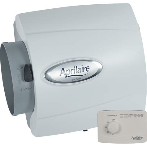 Aprilaire 500 Small Bypass Humidifier - Manual Control