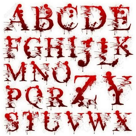 Pin on A - Horror fonts and others | Blood font, Lettering styles alphabet, Lettering fonts