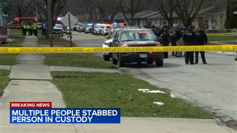 4 dead, 5 injured after Illinois stabbing spree; suspect in custody, officials say - ABC7 San ...