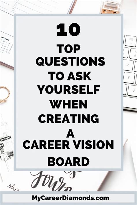 Career Vision Board: Create a career that you want and discover your dream job by making a caree ...