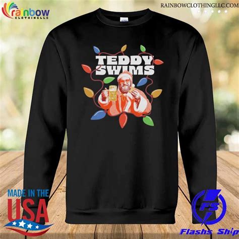 Teddy swims merch store teddy kegsmas 2024 sihrt shirt, hoodie, sweater, long sleeve and tank top