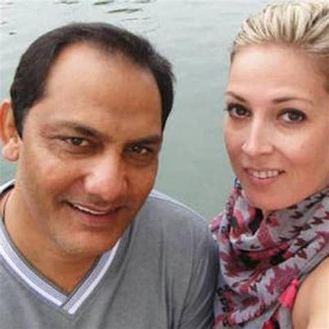 Indian cricketer Mohammad Azharuddin with firts wife Naureen | Mohammad ...