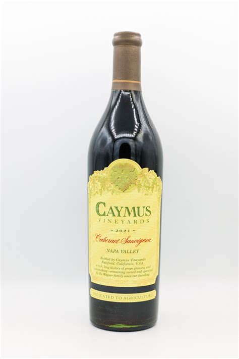 Caymus Vineyards Napa Valley Cabernet Sauvignon 50th Anniverary Edition 2022 - Community Wine ...