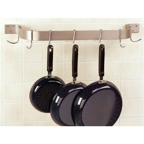 Commercial Single Bar Wall Mount Pot Racks by Advance Tabco | Kitchensource.com