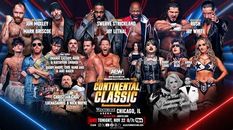 AEW Dynamite (11/22/23) Results: AEW Continental Classic Tournament Begins, Patriarchy ...