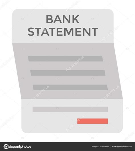 Draft Paper Written Bank Statement Stock Vector Image by ©prosymbols ...