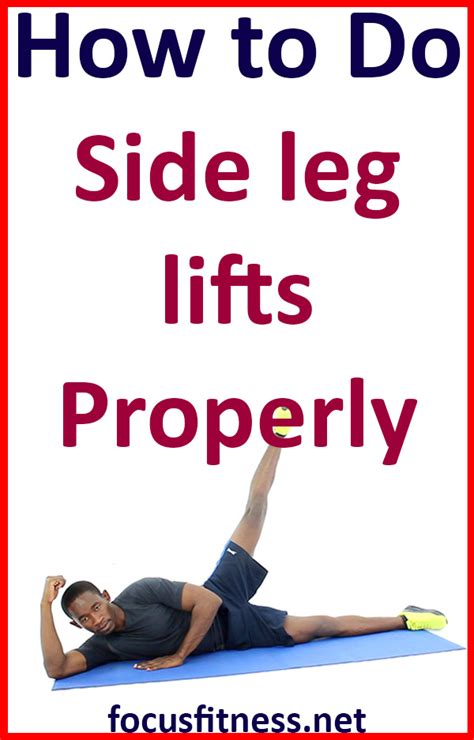 How to Do Side Leg Lifts Exercise Properly - Focus Fitness