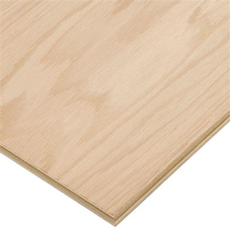 Columbia Forest Products 3/4 X X PureBond Red Oak Plywood 165956 The ...