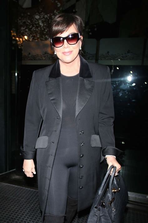 Kris Jenner: Leaving Kathy Hiltons birthday party -01 | GotCeleb