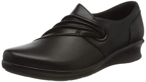 Buy Clarks Women Black Leather Loafers-3 UK (35.5 EU) (26144435) at Amazon.in