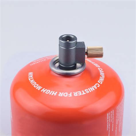 New Portable Propane Refill Adapter Refill Valve Aluminium Alloy Gas Cylinder Tank Coupler ...