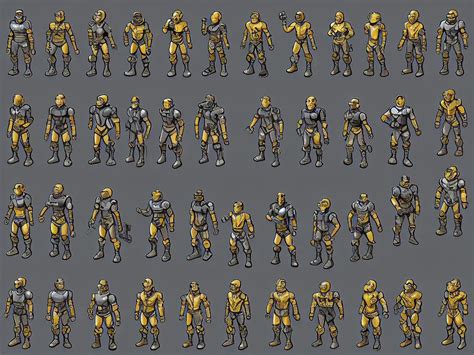 Isometric Projection Fallout Pistol Sprite Pixel Art Firearm | The Best ...